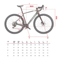 Wilier Jena Disc 2023 - Shimano GRX 1 x11 Gravel Bike - Auf Lager